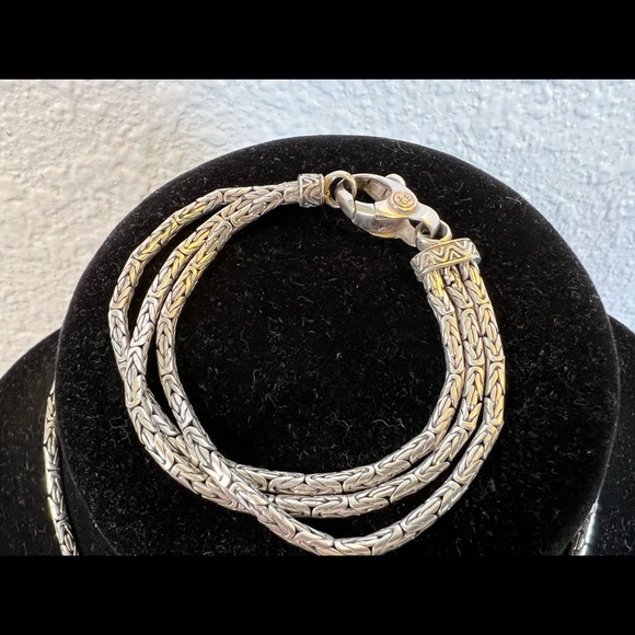 Sterling Silver Necklace & Bracelet Set - Picture 2 of 16